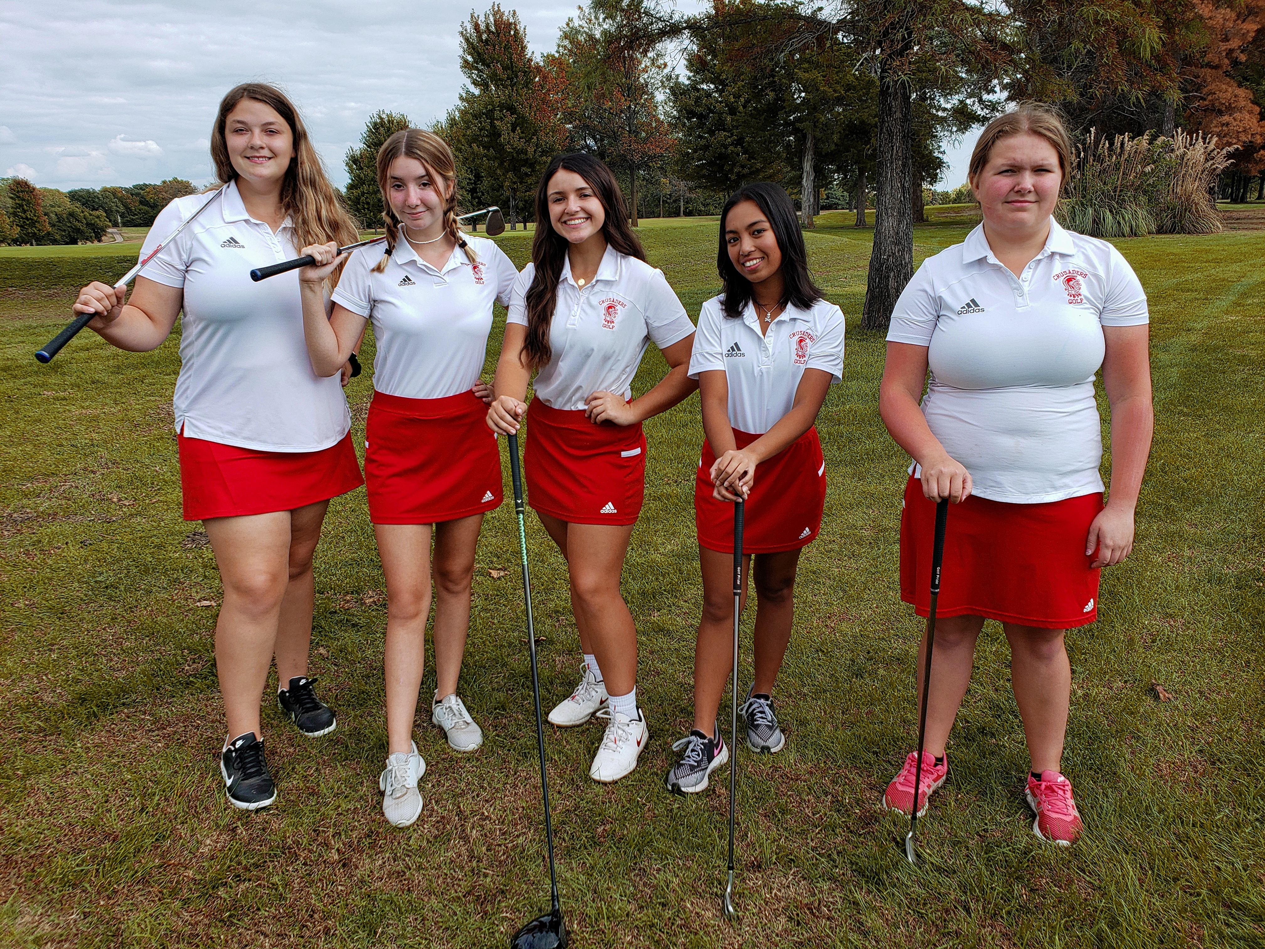 high school girls golf