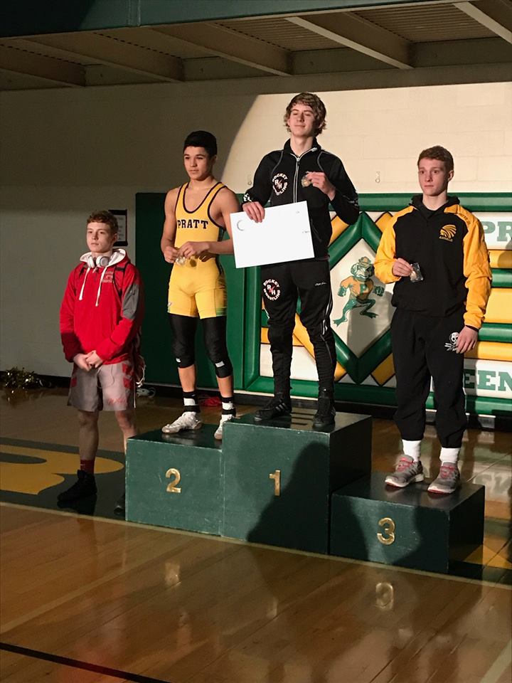 WHS Junior Quinton Redford 4th Place 