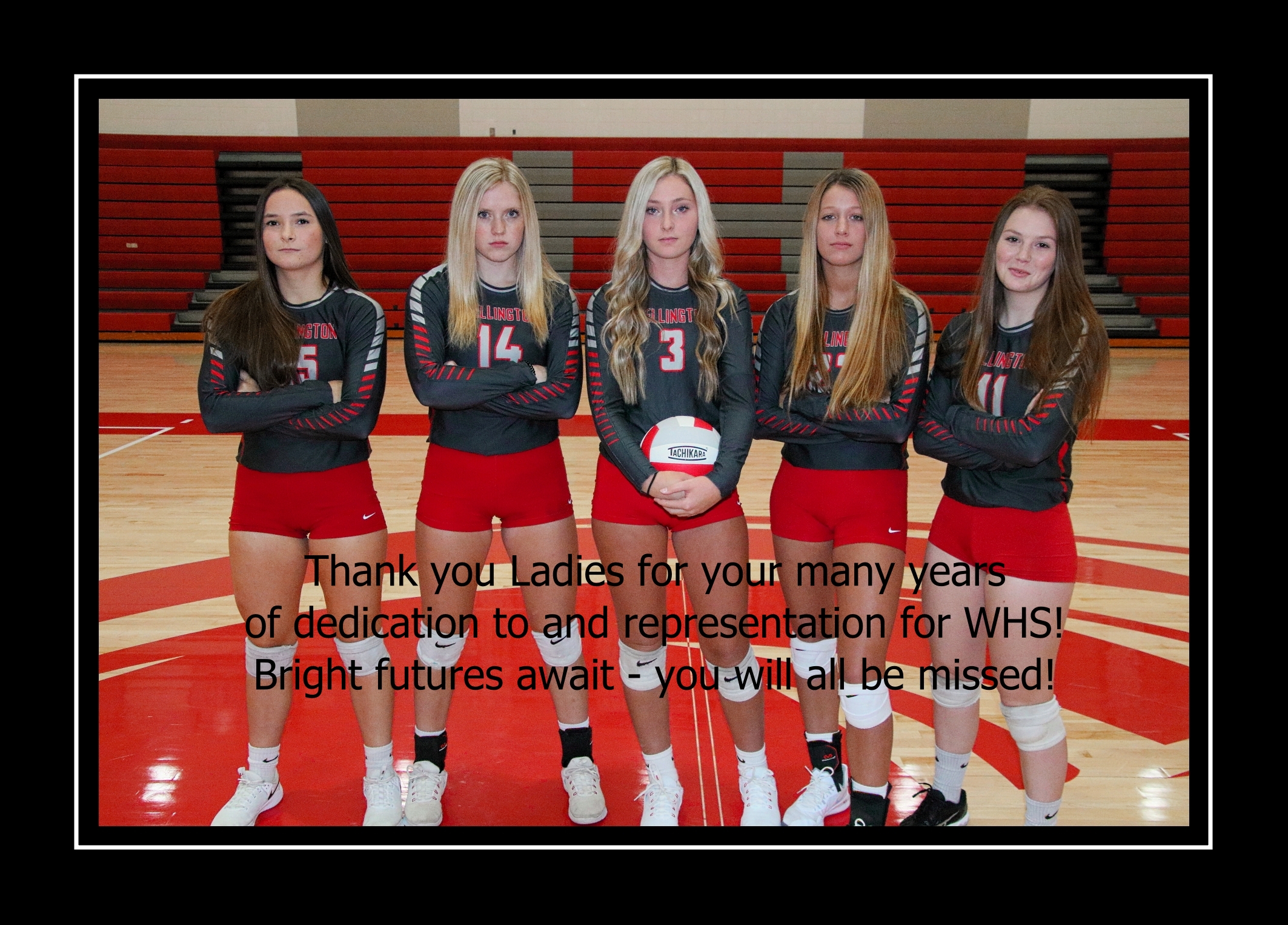 Seniors WHS Volleyball 2021