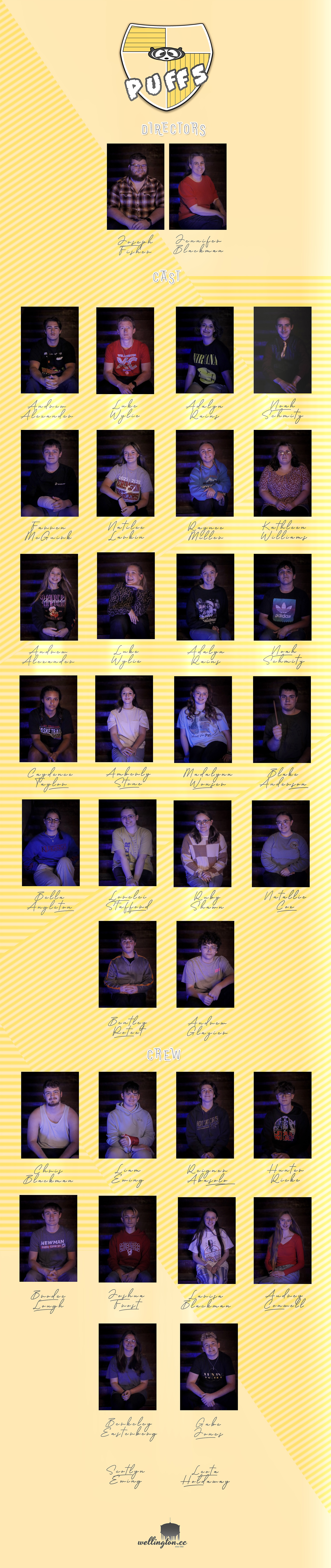 Cast crew headshots