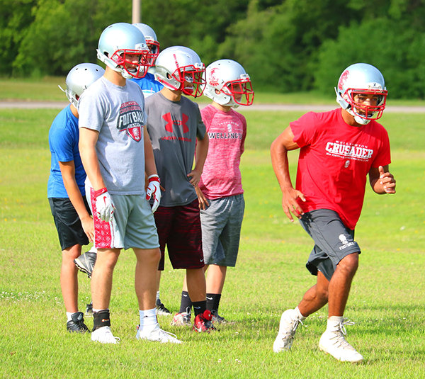 Crusader Football Camp 2017