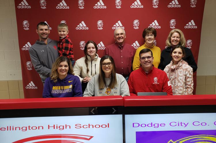 Payton Ginter Signing with Dodge City