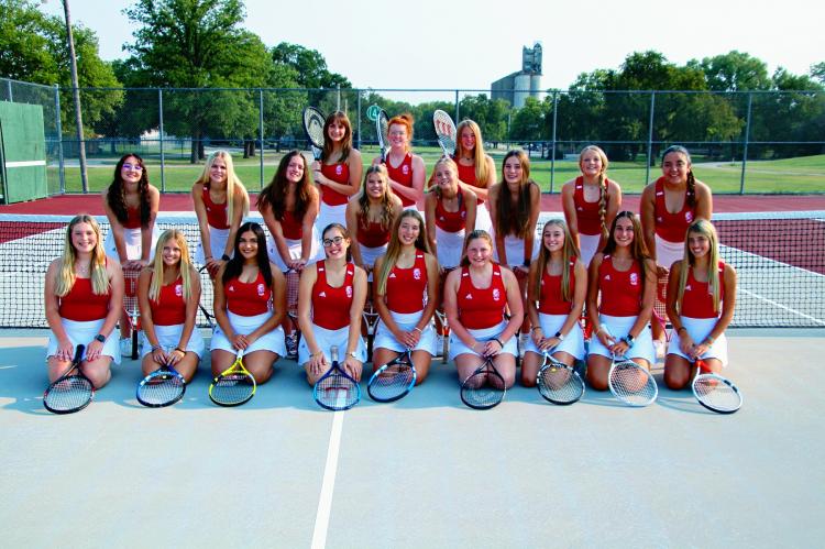 Girls Tennis @ Goddard HS
