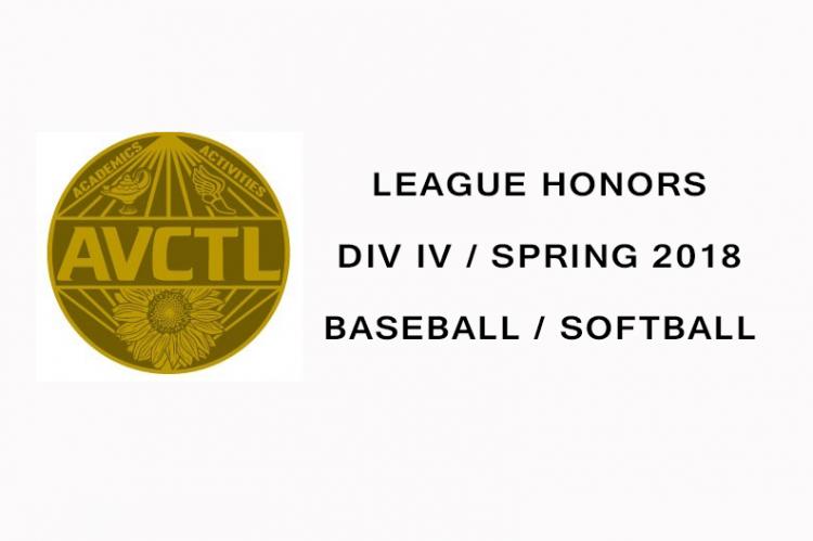 League Honors Spring 2018