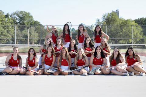 girls tennis team