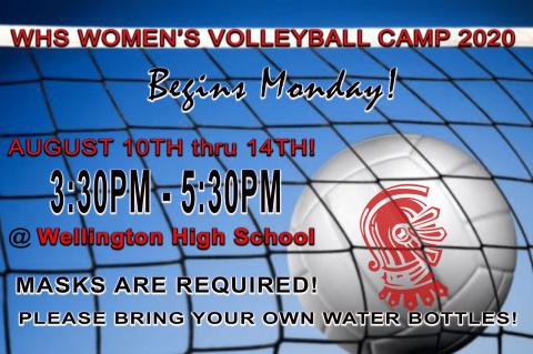 WHS Volleyball Camp 2020